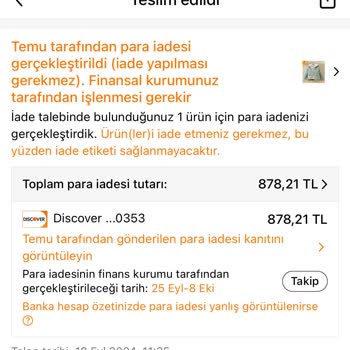 İade Sürecinde Yaşanan Aksaklıklar