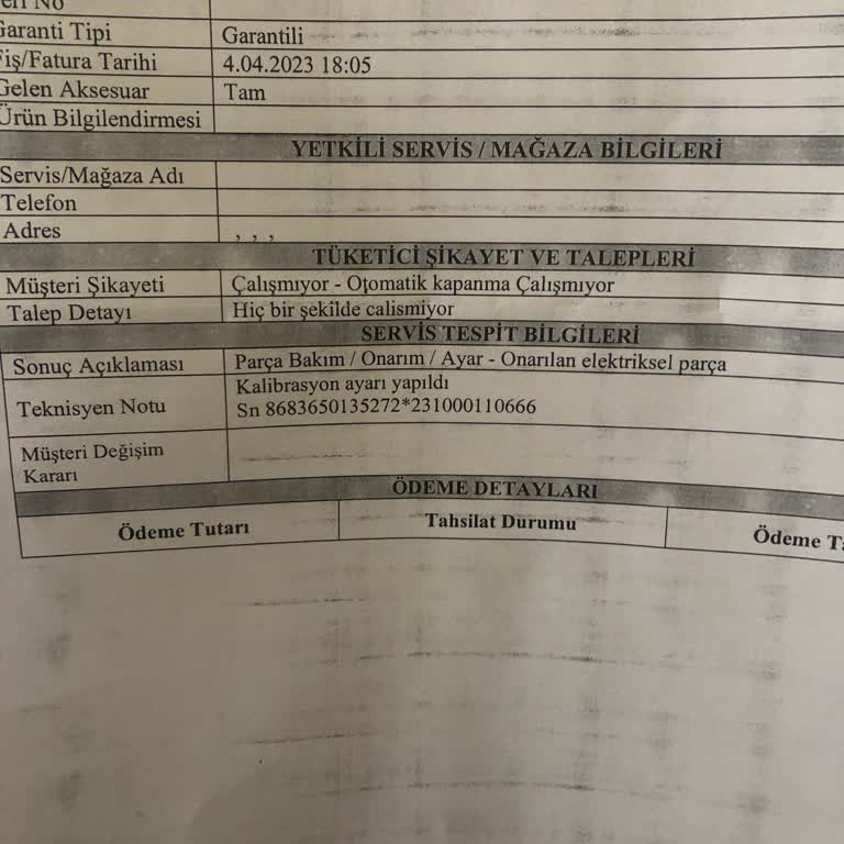 Karaca Kahve Makinesi Mağduriyeti