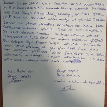 500 Bin TL'lik Ürünlerin Teslimatında Büyük Sorun
