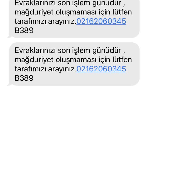 Yanıltıcı SMS İle İlgisiz Uzlaşma Talebi