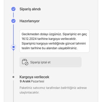 Hepsiburada'da Siparişim Teslim Edilmiyor