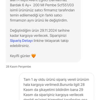 Hepsiburada'da Siparişim Teslim Edilmiyor