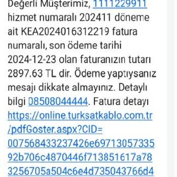 Türksat Kablo Net İle Sürekli Kesinti Ve Fatura Sorunu
