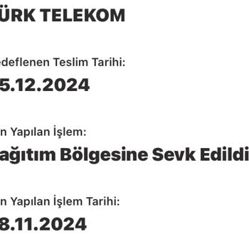 Türk Telekom Ve AGT Kurye İle Teslimat Sorunu