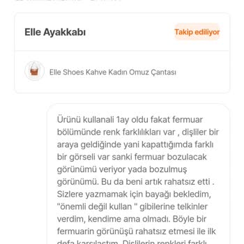 Elleshoes Çanta İade Talebim Reddedildi
