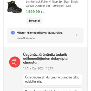 Hepsiburada'da Ürün İptali Ve Para İadesi Sorunu