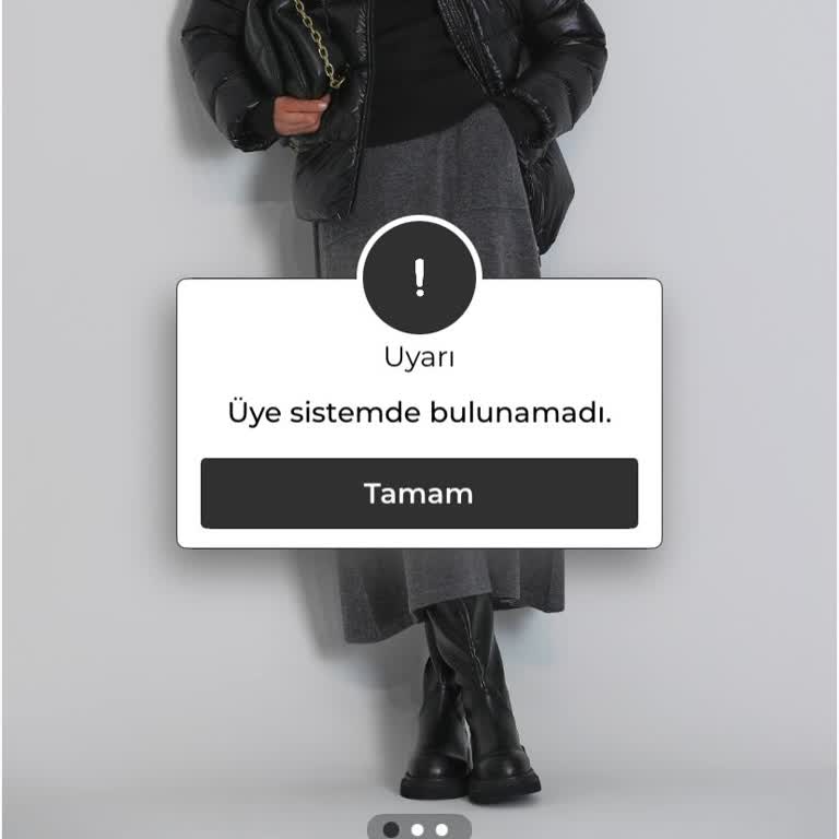 Sipariş Verme Sorunu Ve Üyelik Hatası