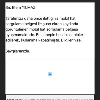 Hesabım Kapalı, Paramı Alamıyorum