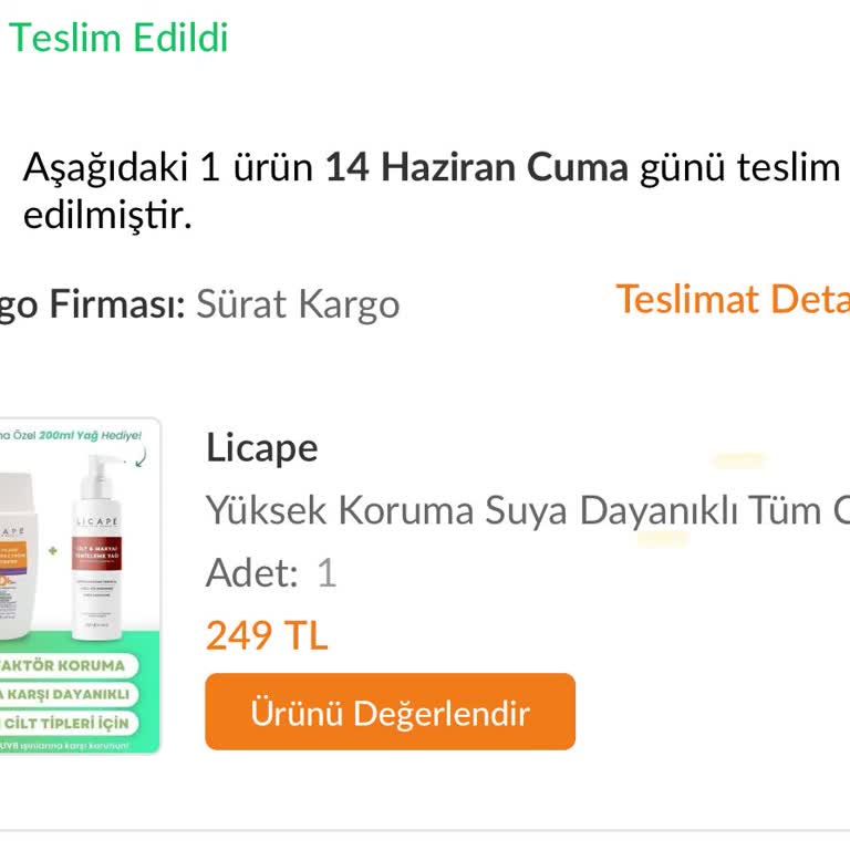 Ürün Kalitesinde Hayal Kırıklığı