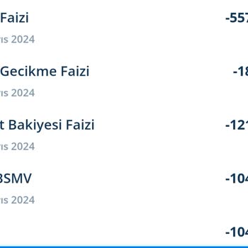 Taksit Bakiyesi Faizi Şaşkınlığı