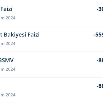 Taksit Bakiyesi Faizi Şaşkınlığı