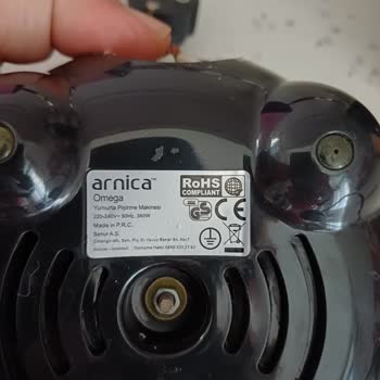 Arnica Yumurta Pişirme Makinesi Servis Sorunu: 1 Ayda Çözülemeyen Açma Kapama Düğmesi