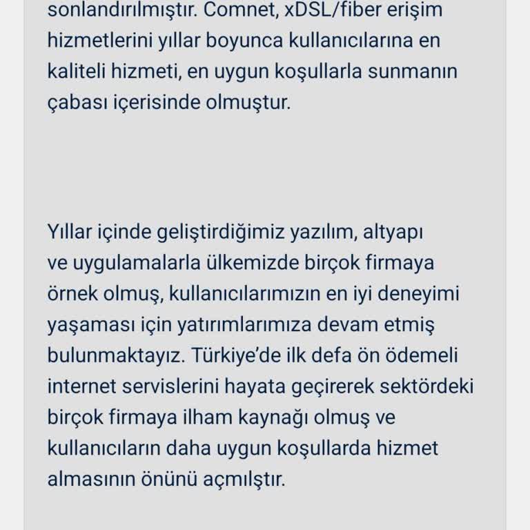 Peşin Ödeme Yapılan İnternet Hizmeti Aniden Kesildi
