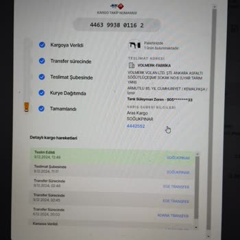 Yanlış Bölge Gerekçesiyle Teslim Edilmeyen Kargo