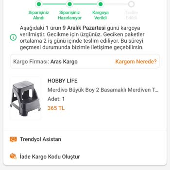 Yanlış Bölge Gerekçesiyle Teslim Edilmeyen Kargo