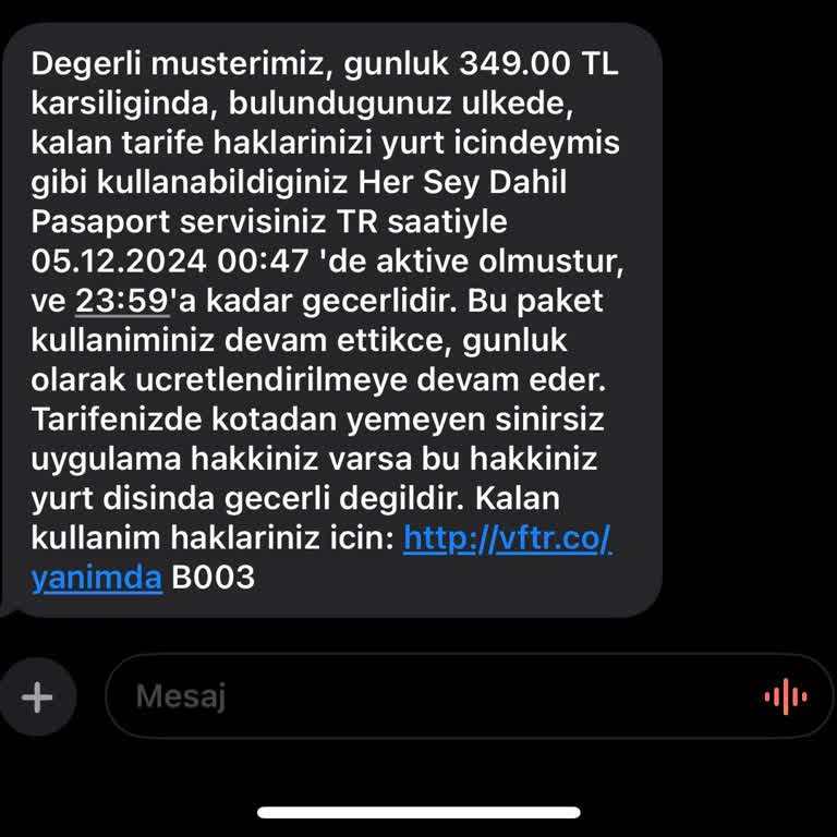 İzinsiz Aktivasyon Ve Yanıltıcı Ücretlendirme Sorunu
