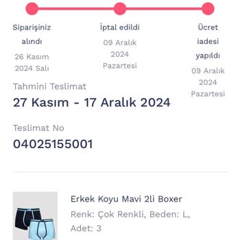 İptal Edilen Siparişin Puan İadesi Sorunu