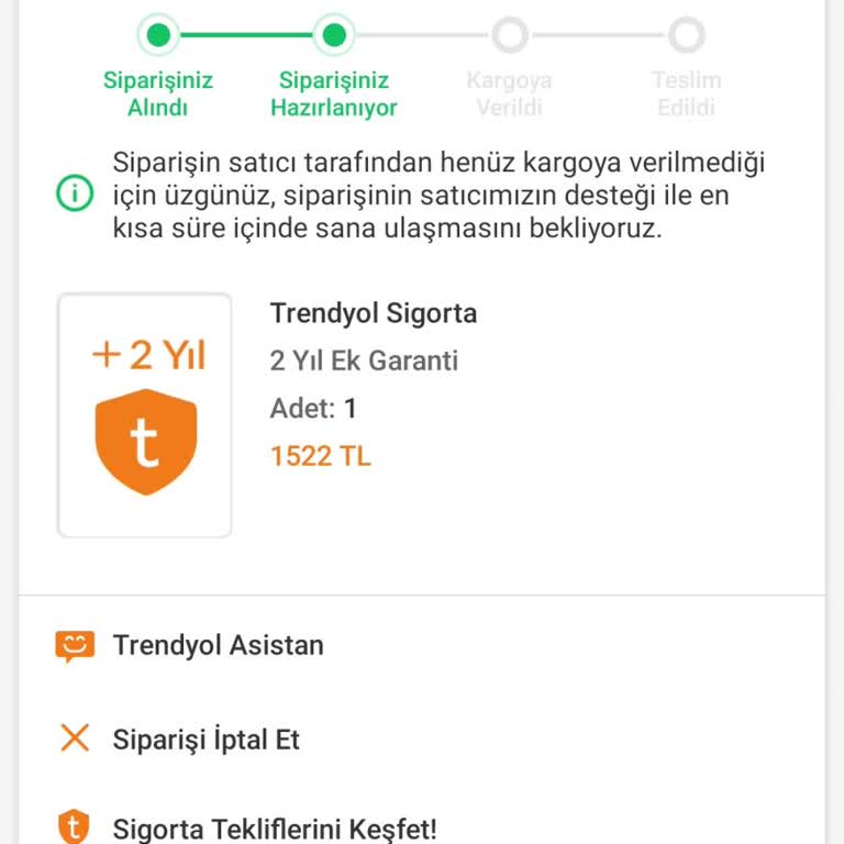Trendyol Ve Sigorta Arasında Kalan Müşteri