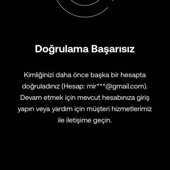 Kimlik Doğrulama Sorunu Ve Destek Eksikliği
