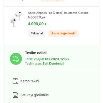 Yanlış Ürün Gönderimi Ve Yetersiz Müşteri Hizmeti
