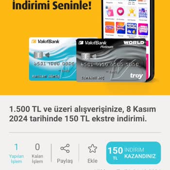 VakıfBank Ekstre İndirimi Sorunu Ve Eksik Yüklenen Ekstra Avantajlar