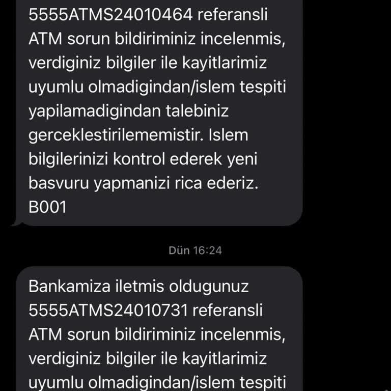 VakıfBank ATM'de Kaybolan Para Ve İletişim Sorunları!