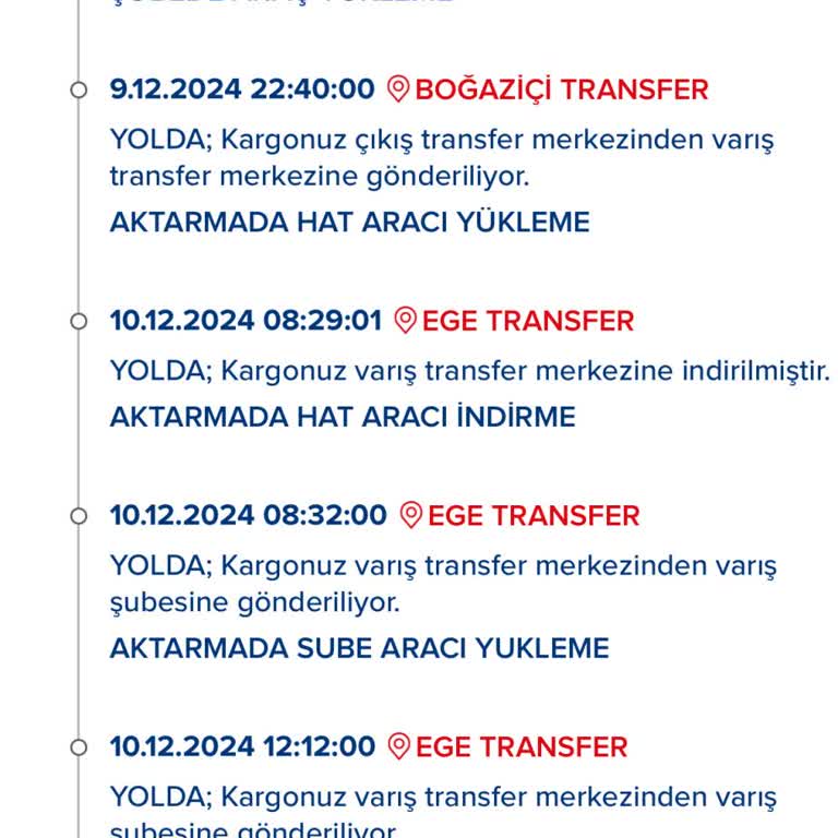 Kargo Teslimatında Yaşanan Gecikme Ve İlgisizlik