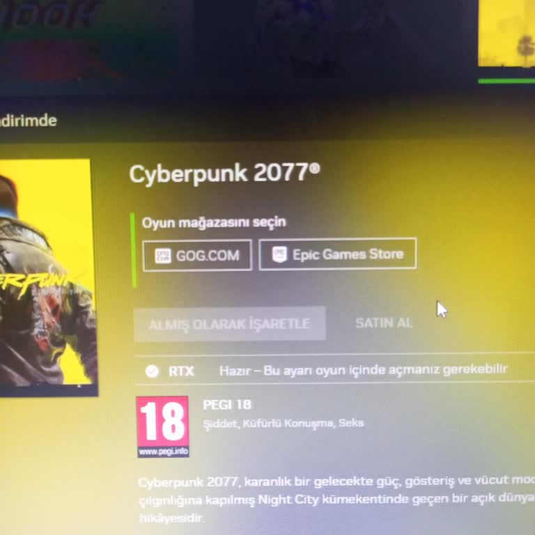Cyberpunk 2077 Güncellemesi Sonrası GeForce Now Erişim Sorunu
