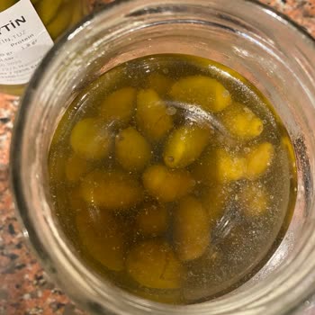 Zeytin Siparişimde Beklenmedik Sürpriz