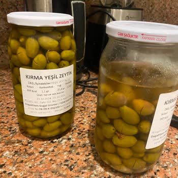 Zeytin Siparişimde Beklenmedik Sürpriz