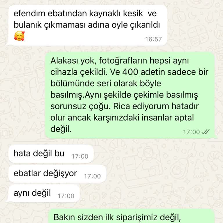 Fotoğraf Baskısında Hayal Kırıklığı