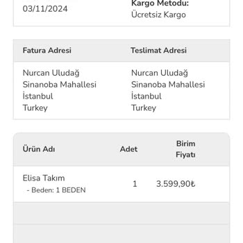 Eksik Ürün Ve İletişimsizlik Sorunu