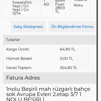İptal Edilen Sipariş Ve Devam Eden Satış Çelişkisi