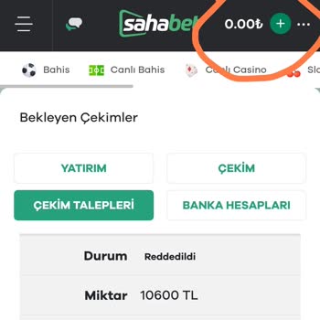 Sahabet Çevrim Sonrası Para Çekiminde Büyük Hayal Kırıklığı