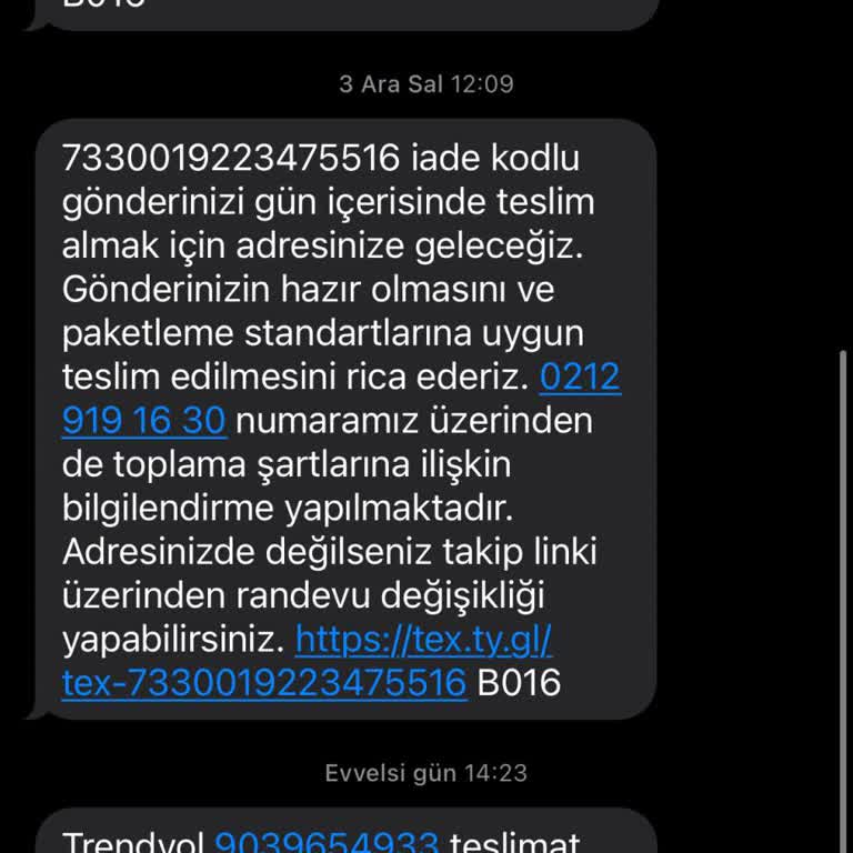 Trendyol'da Kayıp Kargo Sorunu Ve Yetersiz Müşteri Hizmetleri