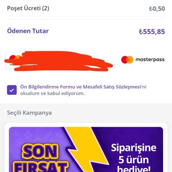 Getir Kampanya Yanıltmacası