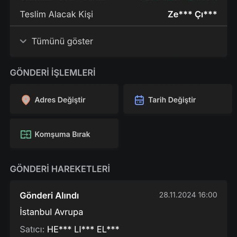 Trendyol'dan Kayıp Ürün Ve İade Belirsizliği