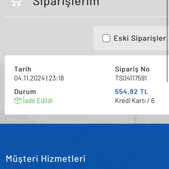Geciken İade Süreci Ve Bilgi Eksikliği