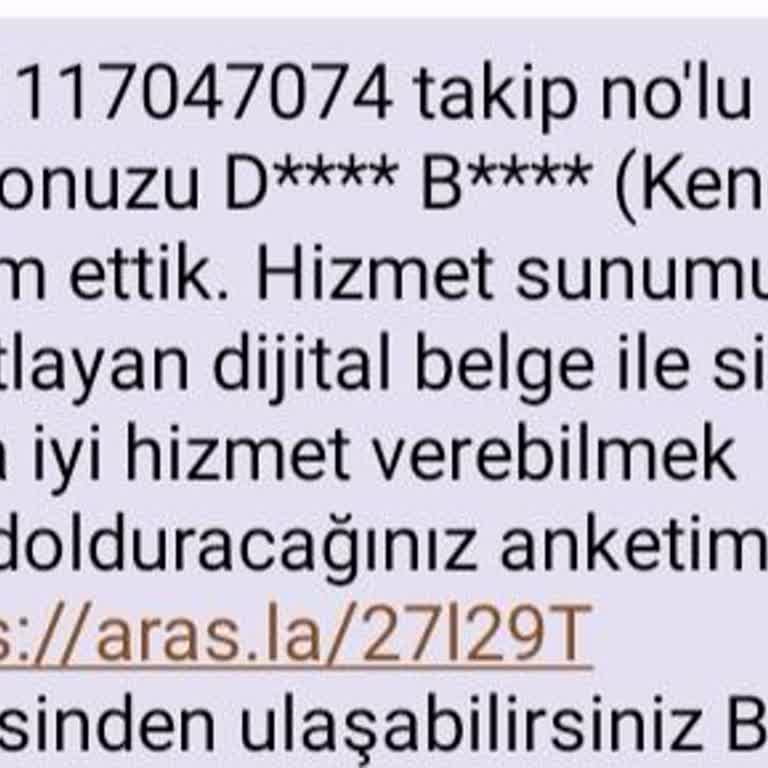 Aras Kargo'nun Sürekli Yanlış Teslimat Sorunu