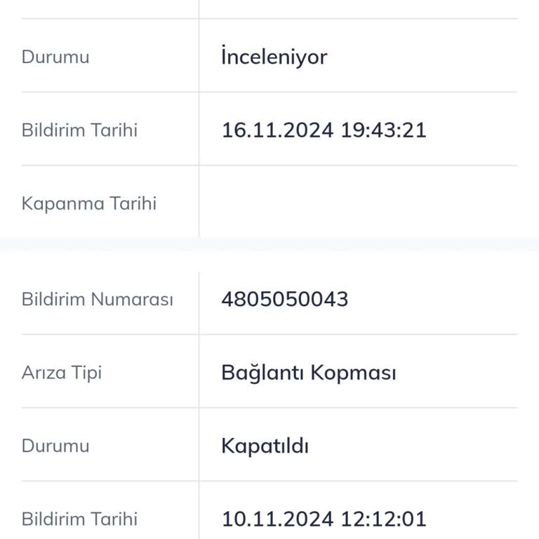 Sürekli Kopan İnternet Ve Çözülmeyen Arıza Kaydı