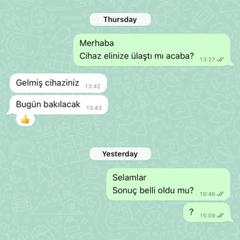 Xiaomi Servisinden Yanıt Alamıyorum!