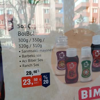 Yanıltıcı İndirim Afişi