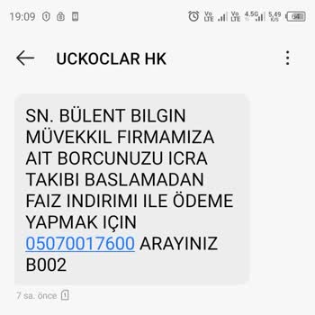 Haksız Borç İddiası Ve Şikayet