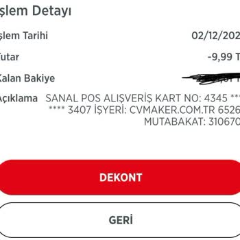 İzinsiz Para Çekimi Ve Bilgilendirme Eksikliği