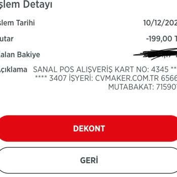 İzinsiz Para Çekimi Ve Bilgilendirme Eksikliği