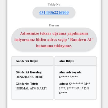 ATM'nin Yuttuğu Kartım İçin Denizbank'tan Yetersiz Hizmet