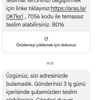 Aras Kargo Teslimatında Yaşanan Sorunlar