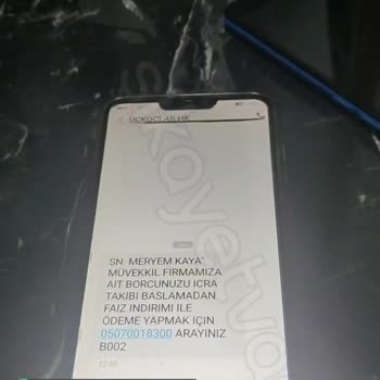 Uckoclar Hk (SMS) Şüpheli Mesaj!