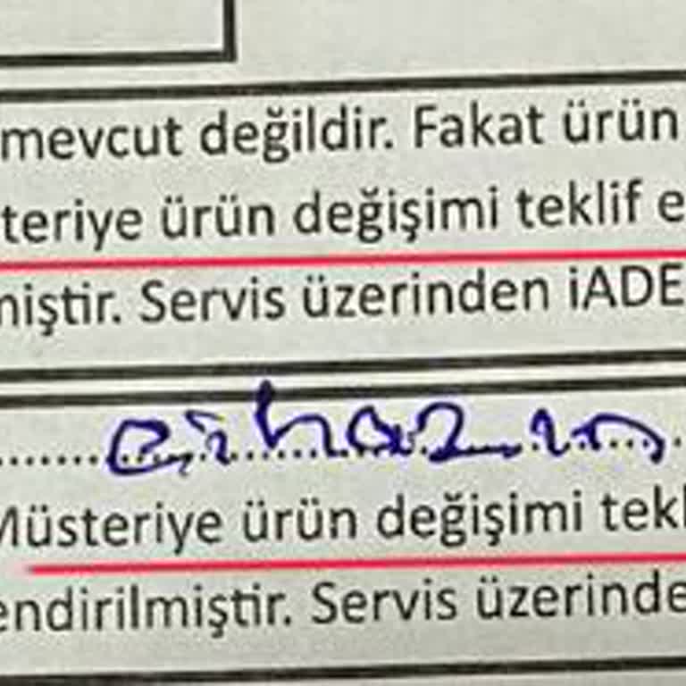 Kurutma Makinesi Sorunu Ve Yetersiz Müşteri Hizmetleri