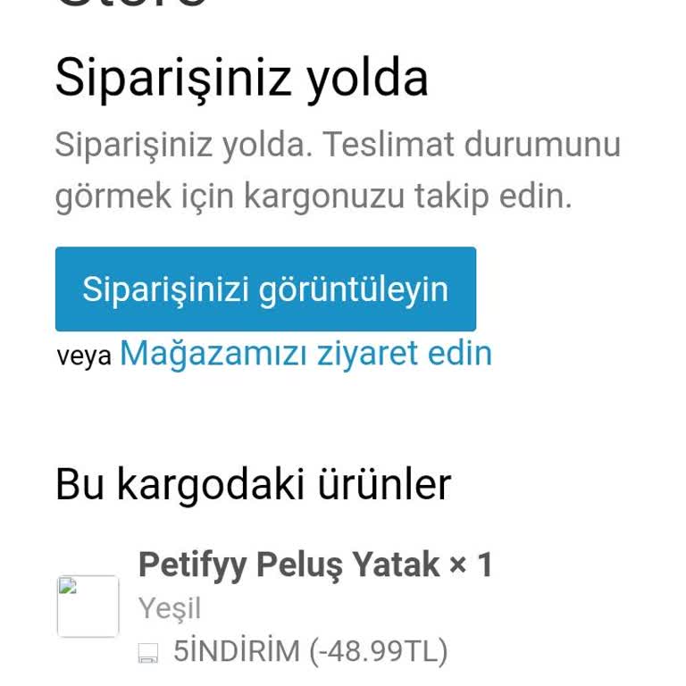 Petifyy Petshop'tan Sipariş Sorunu Ve İletişimsizlik